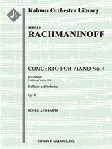 Concerto for Piano No. 4 in G minor, Op. 40 (First revised edition, 1928) 