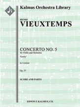 Concerto for Violin No. 5 in A minor, Op. 37 'Gretry' 