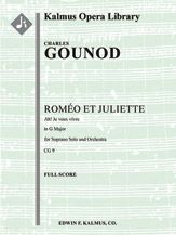 Waltz Song: Ah! Je veux vivre 