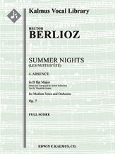 Les Nuits d'été (Summer Nights), Op. 7 No. 4 