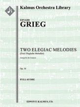 Zwei Elegische Melodien op. 34 