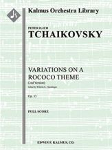 Rokoko-Variationen op. 33 (2. Fassung) 