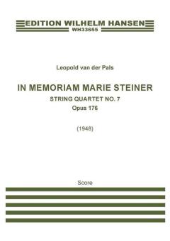 In Memoriam Marie Steiner op. 176 Standard