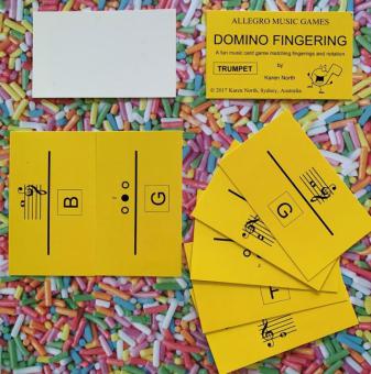 Domino Fingering Trumpet 