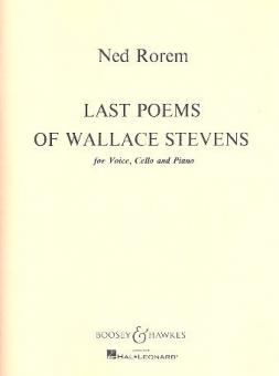Last Poems Of Wallace Stevens 