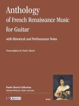 Antología de la música francesa del Renacimiento para guitarra 