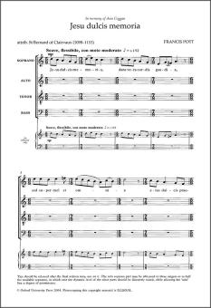 Jesu dulcis memoria 