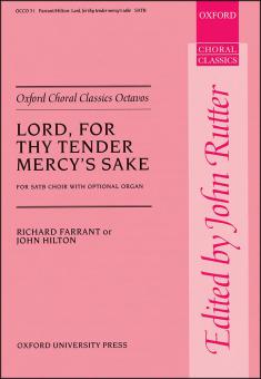 Lord, for thy tender mercy's sake 
