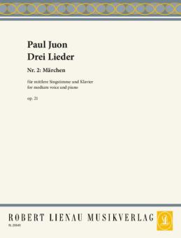 3 Canciones op. 21 Download