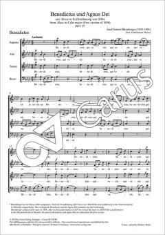 Benedictus y Agnus Dei JWV 57 Download