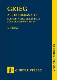 Suite Holberg op. 40 
