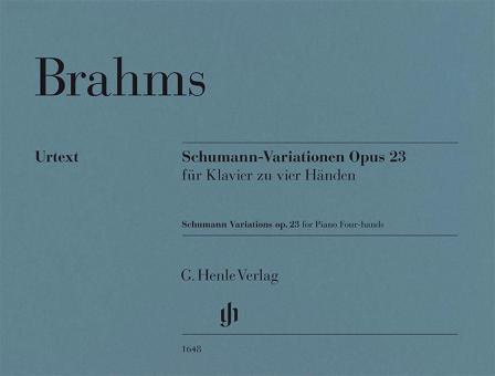 Schumann Variaciones Mi bemol mayor op. 23 