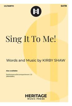 Sing It To Me! 
