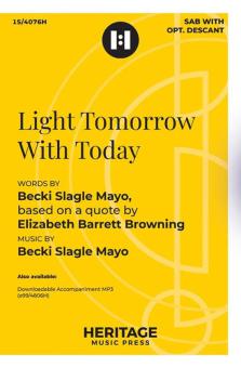 Light Tomorrow with Today 