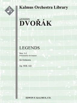 Legends op. 59/B. 122; Nos. 1-5 