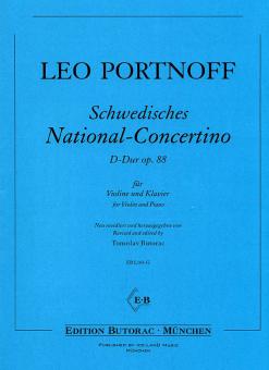Concertino nacional sueco en sol mayor op. 88 