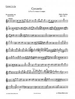 Concerto A Major Op. 1/1 