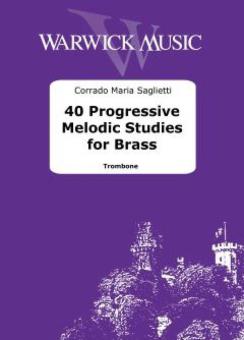 40 Progressive Melodic Studies for Brass 