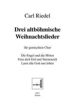 Drei altböhmische Weihnachtslieder Download