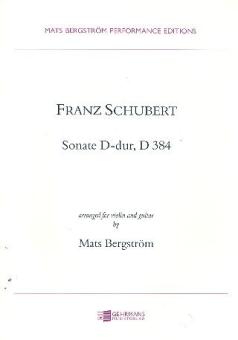 Sonata en re mayor D 384 