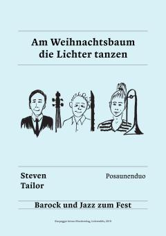 Am Weihnachtsbaum die Lichter tanzen 