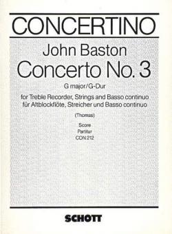Concerto No. 3 G Major Standard