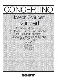 Concerto D Major Op. 1 