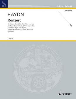 Concerto G Major Hob. XVIII: 9 Standard