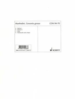 Concerto Grosso C Major Op. 3/12 