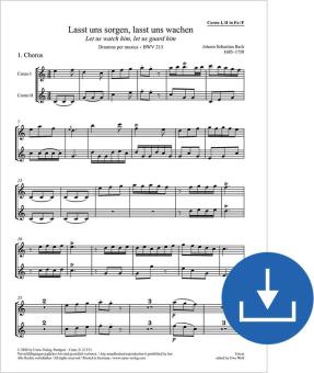 Vigilémosle, custodiémosle BWV 213 Download