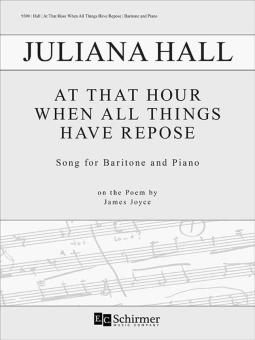 At That Hour When All Things Have Repose 