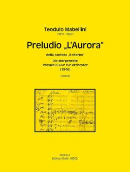 Preludio "L'Aurora" della cantata "Il ritorno" Sol Mayor 