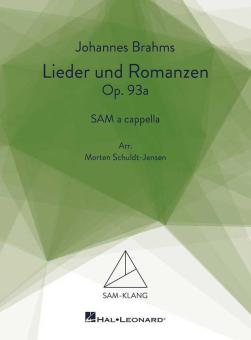 Canciones y Romanzas op. 93a 