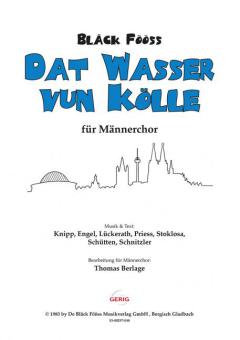 Dat Wasser vun Kölle 