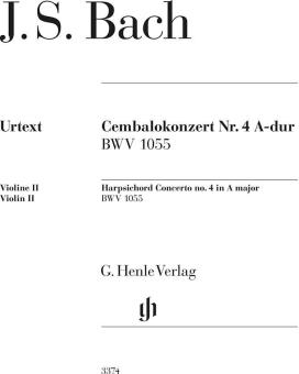 Concierto para clave nº 4 en La mayor BWV 1055 4 en la mayor BWV 1055 