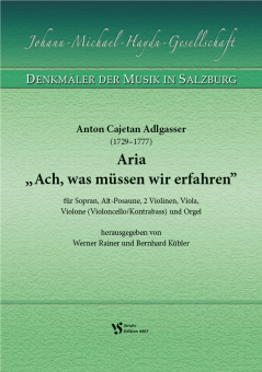 Ach, was müssen wir erfahren 