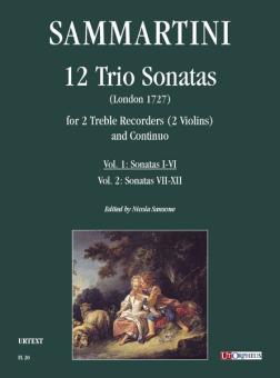 12 Sonatas en trío 1 