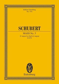 Mass No. 5 Ab Major D 678 