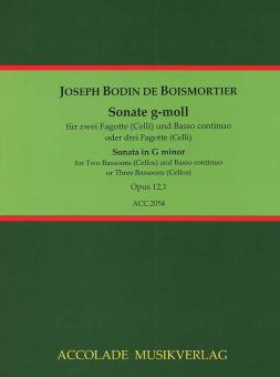 Sonata en sol menor op. 12 nº 1 