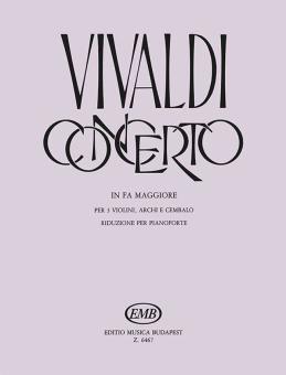 Concerto In Fa Maggiore 