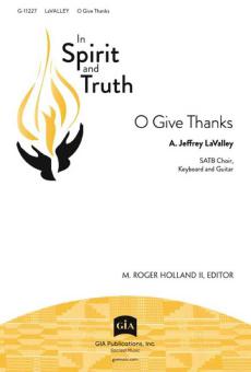 O Give Thanks 