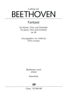 Fantasia in C minor op. 80 for piano, choir and orchestra 