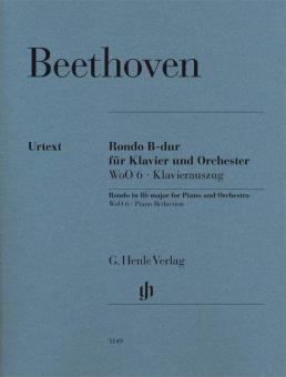 Rondo in B flat major for Piano and Orchestra WoO 6 