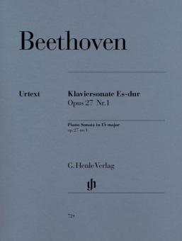 Piano Sonata no. 13 E flat major Op. 27 no. 1 