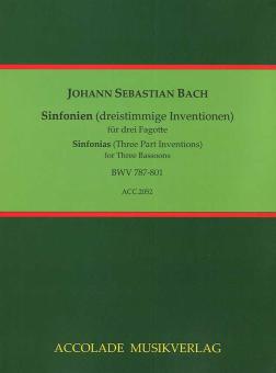 Sinfonías - Invenciones en tres partes BWV 787-801 