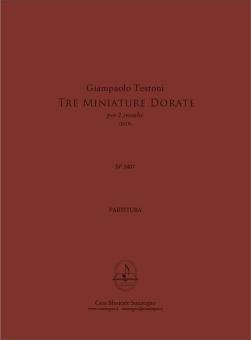 3 Miniature Dorate 