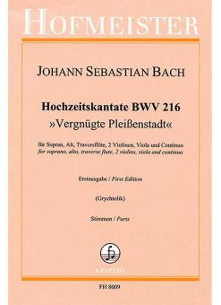 Cantata nupcial Vergnügte Pleißenstadt BWV 216 