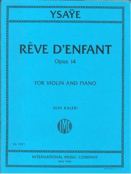 Reve D'enfant op. 14 