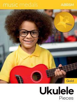 Music Medals Gold Ukulele Pieces 