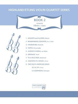 Highland/Etling Violin Quartet Series: Set 2 